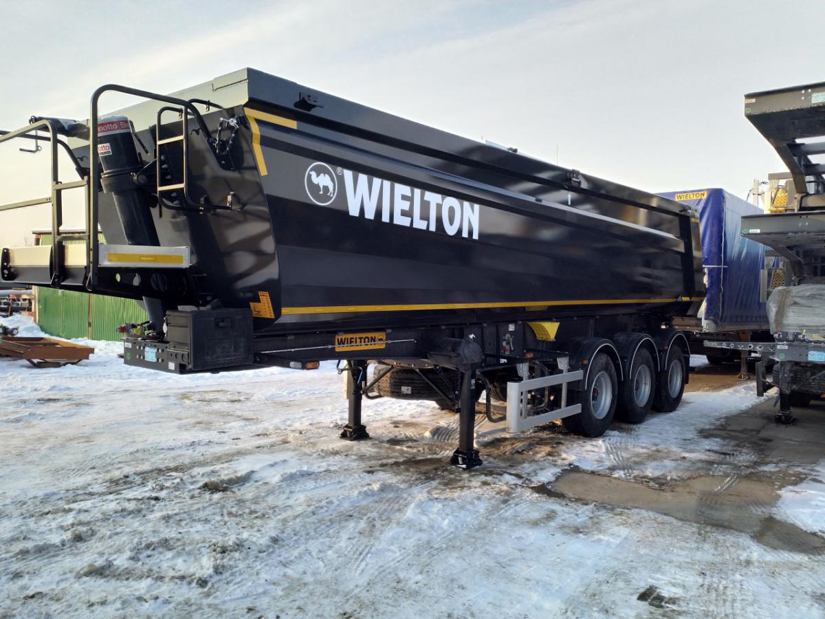 Самосвальный полуприцеп WIELTON NW3 S 33 HP M4 стальной